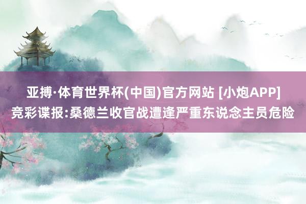 亚搏·体育世界杯(中国)官方网站 [小炮APP]竞彩谍报:桑德兰收官战遭逢严重东说念主员危险